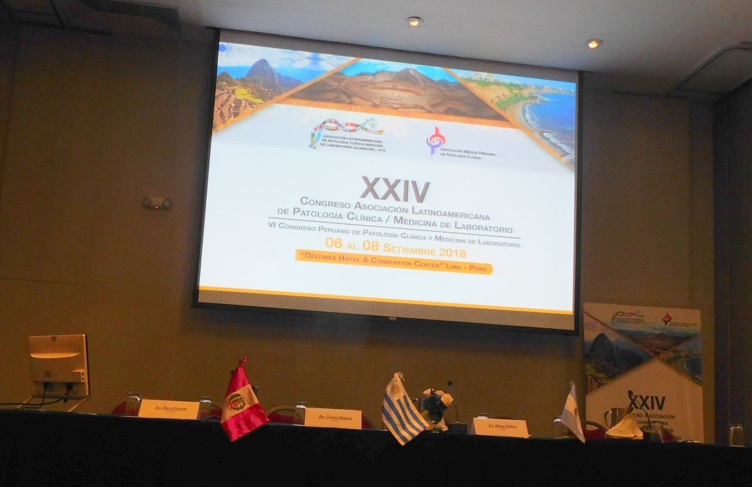 En el marco del XXIV Congreso Asociación Latinoamericana de Patología Clínica/Laboratorio se llevó a cabo la reunión conjunta con el Grupo CLAHT Internacional.