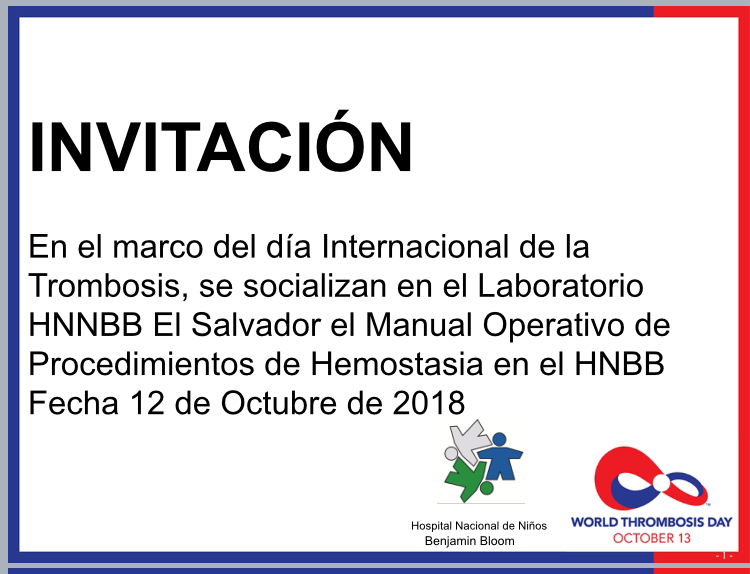 Manual Operativo de Procedimientos de Hemostasia