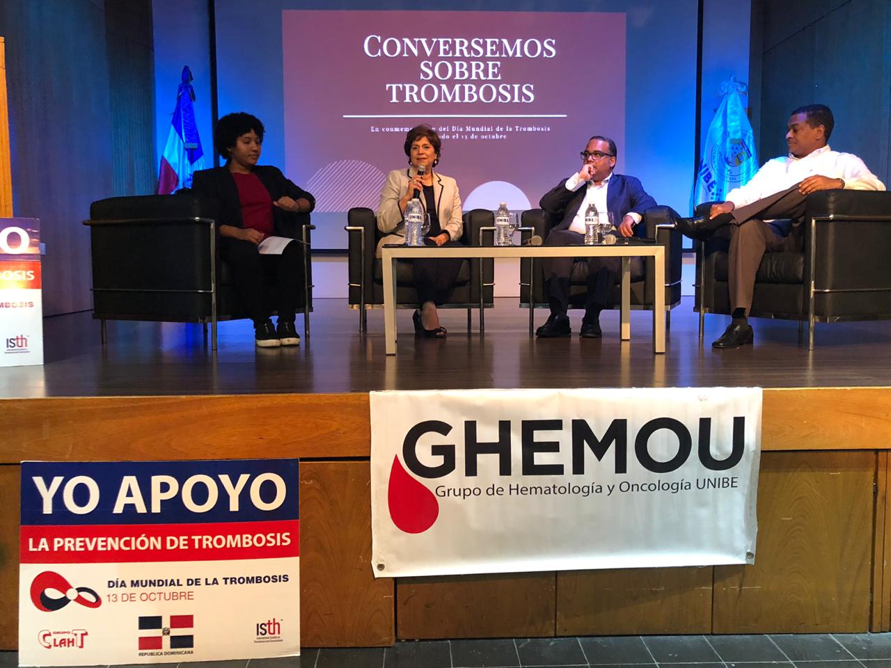 Imágenes de “Conversemos sobre la Trombosis” GHEMOU