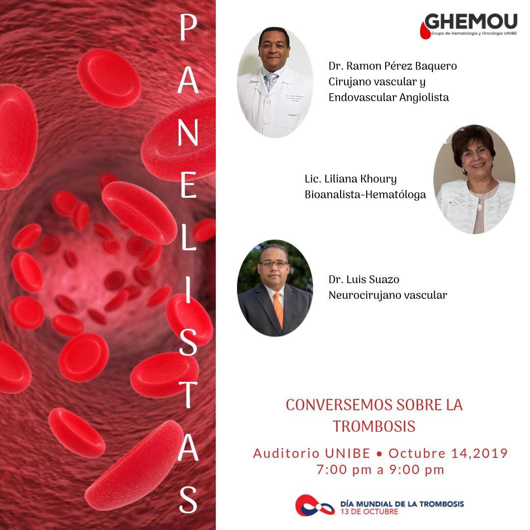 Conversemos sobre la Trombosis – GHEMOU – 14/10/19