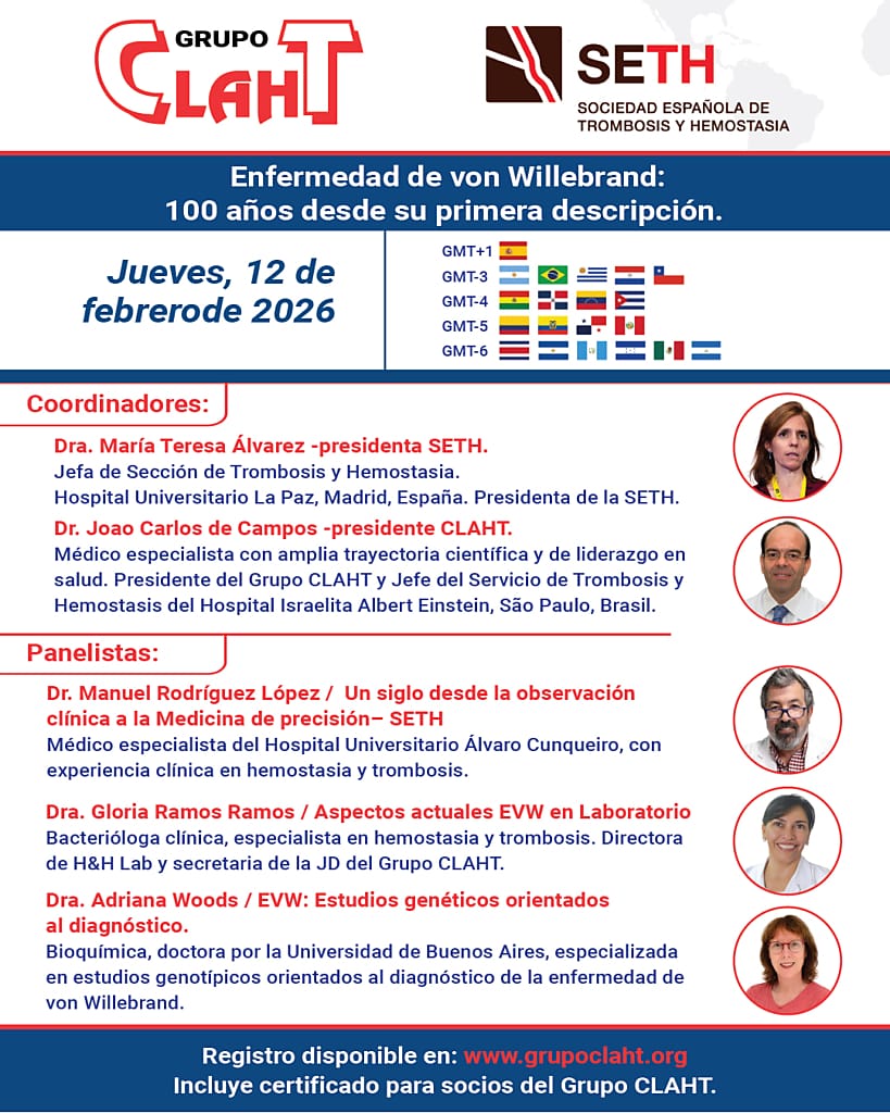 Enfermedad de von Willebrand 100 años desde su primera descripción