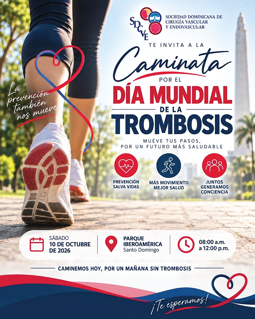 El Grupo CLATH y SODOHEM se unen para conmemorar este mes de octubre, el “Día Mundial de la Trombosis”